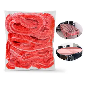 Disposable Table Covers Set, 10pcs No-Wash Tablecloths, Ideal for Family Dinners & Outdoor Events, Square & Round Tables Compatible