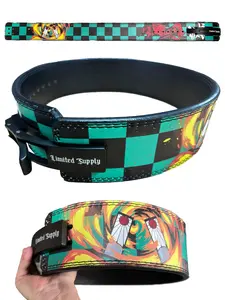 Anime Lever Belt - Green Tanj, Perfect for Any Occasion