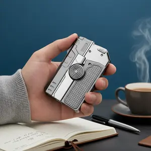 [No Gas] Elegant Windproof Lighter for Ladies, Multi-Functional,Refillable,Adjustable,  Durable Spinning Top Design, Home Candle Lighting & Outdoor Camping Essential, Creative Birthday&Anniversary Gift for Wife,Girlfriend