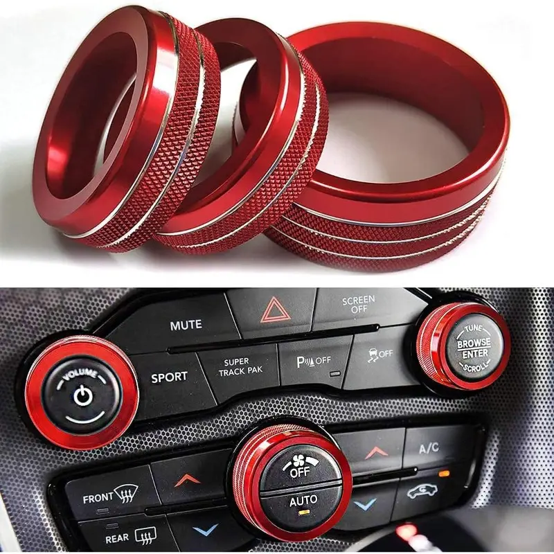 3PCSfor Challenger Accessories 2015-2023 2024, for Dodge Charger 2015-2023 2024, for Dodge Chrysler 300/300s 2015-2024,3Pcs Automotive Interior Accessories Car Interior Accessory Kit
