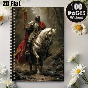 1 Spiral Bound Notebook 5.7x8.26 Inch, Premium Lined Pages, Durable Binding, Perfect for Camping Journal, Travel Diary, Outdoor Adventure Log,Trip Notes, Ideal Gift for Adventurers on Christmas, Birthday, Thanksgiving [2D] Flat