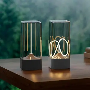 Su Mi 2024 New Magnetic Small Night Lamp Portable Quantum Table Lamp Camping Bedroom Bedside Breathing Light Gift