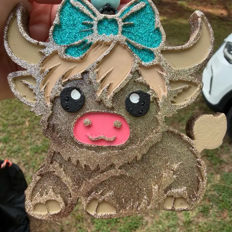 Baby Cow Car Freshie