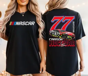 Carson Hocevar 77 2026 NASCAR T-Shirt – Vintage Motorsport Fan Graphic Tee, Retro Race Day Shirt, Unisex Racing Top