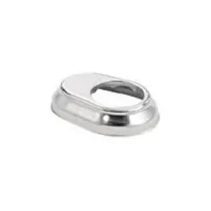 S.R.Smith EP100A 1.9 in. Bronze Anchors Oblong Escutcheon Stainless Rails