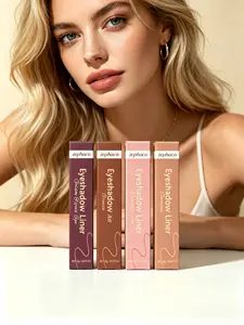 Zephoco Dual-Ended Eyeliner Pen — Smooth, effortless color application, quick-drying, resists smudging; portable for commuting; eye makeup Z