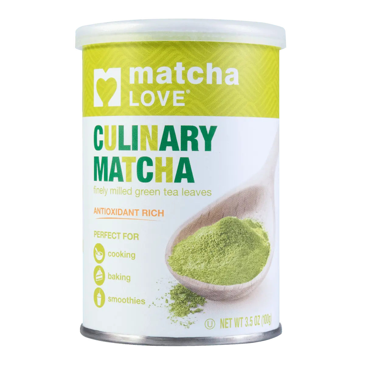ITO EN Culinary Grade Matcha Green Tea Powder 100g Can - 100% Pure, No Additives for Baking, Cooking, Desserts, Lattes & Drinks