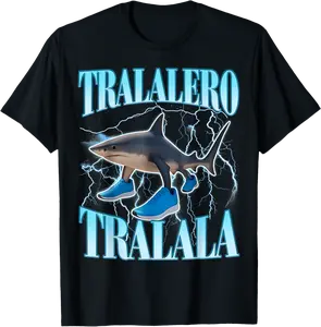 Italian Brainrot Meme Boys Kids T-Shirt - Jasminean Shop 83B0F9XZ4WFG