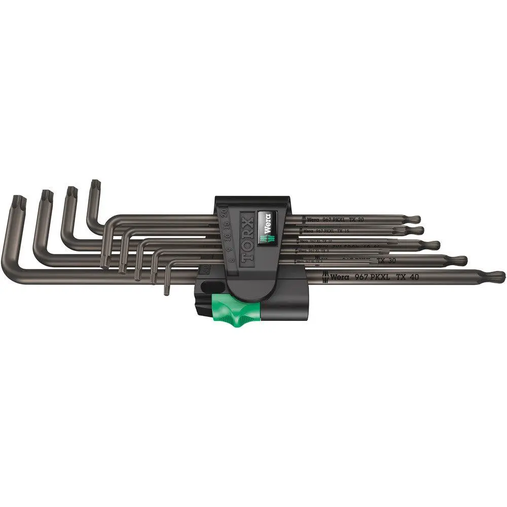 WERA 05024460001 967/9 TX XL 1 L-KEY SET