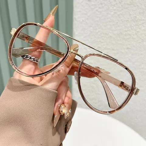 Fashion Frame Eyeglasses, Fashionable Frames Glasses, Casual Eyeglasses for Women & Men, Fashion Eyeglasses for Work, Daily Clothing Decor, Student Daily Use, Stylish Square Frames, Square Browline Glasses, Square Frame Eyewear