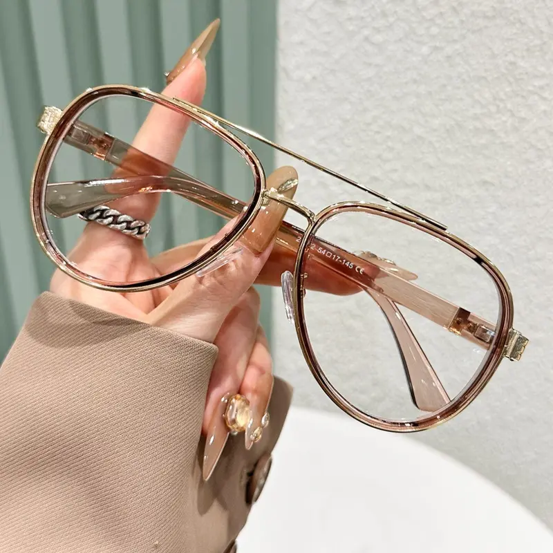 Fashion Frame Eyeglasses, Fashionable Frames Glasses, Casual Eyeglasses for Women & Men, Fashion Eyeglasses for Work, Daily Clothing Decor, Student Daily Use, Stylish Square Frames, Square Browline Glasses, Square Frame Eyewear