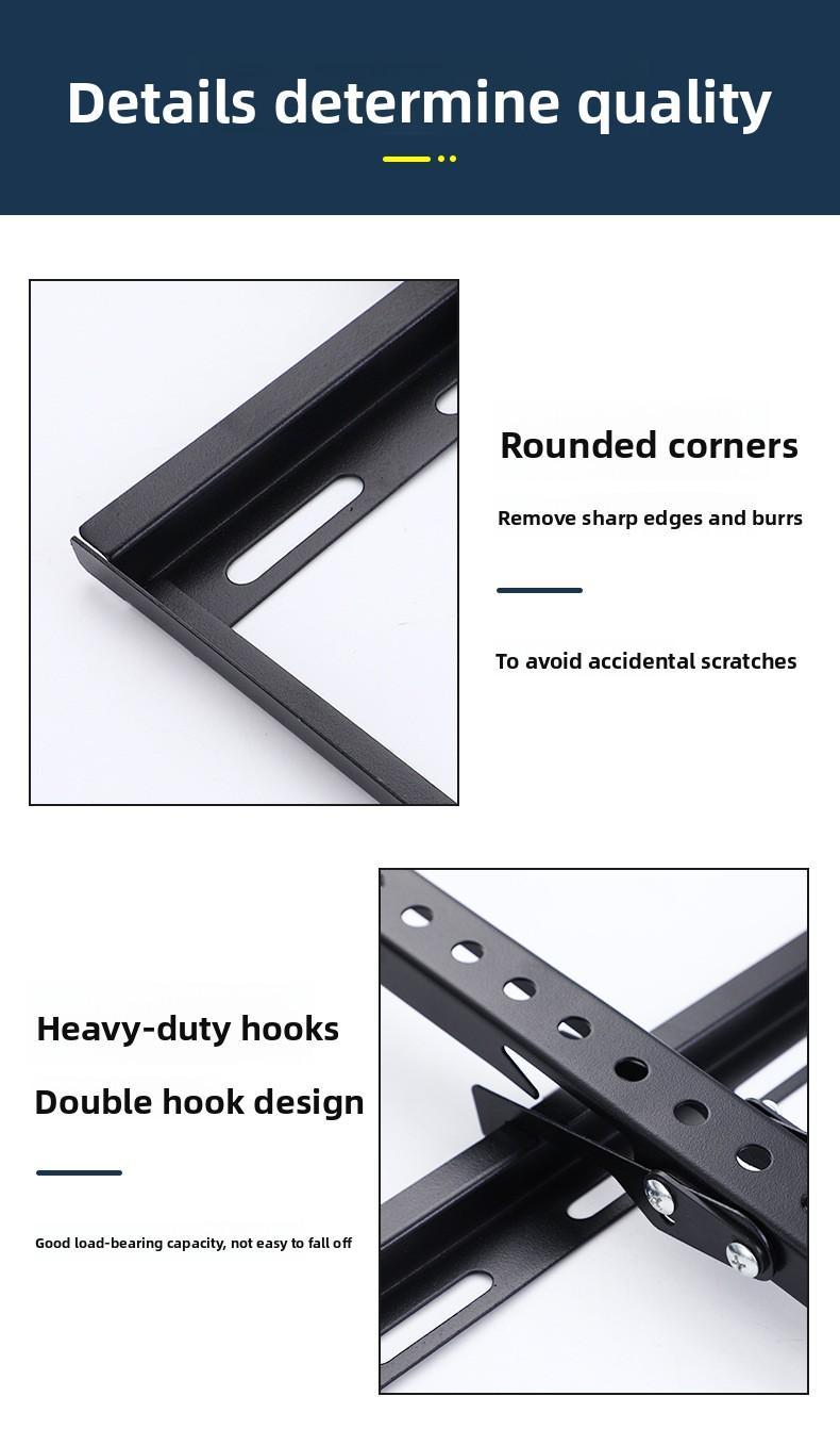 32-70 Inch TV Mount Monitor Wall Support Computer Screen Stand Fixed Bracket Suitable for Led LCD TV
