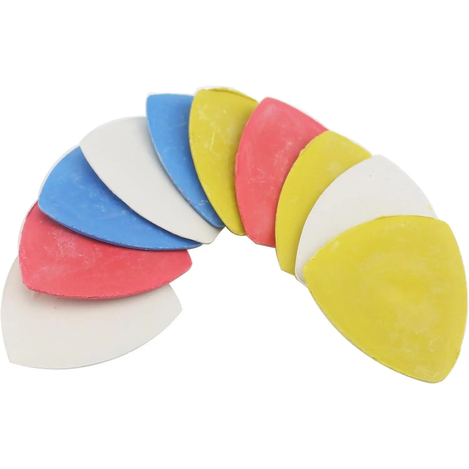 10 count Professional Tailors Chalk Triangle Markers Sewing Fabric Chalk