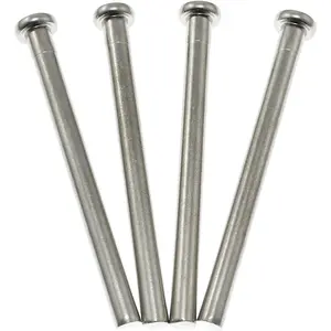 Door Hinge Pin  4 count 4" Hinge Pins for Interior Door  Replacement,