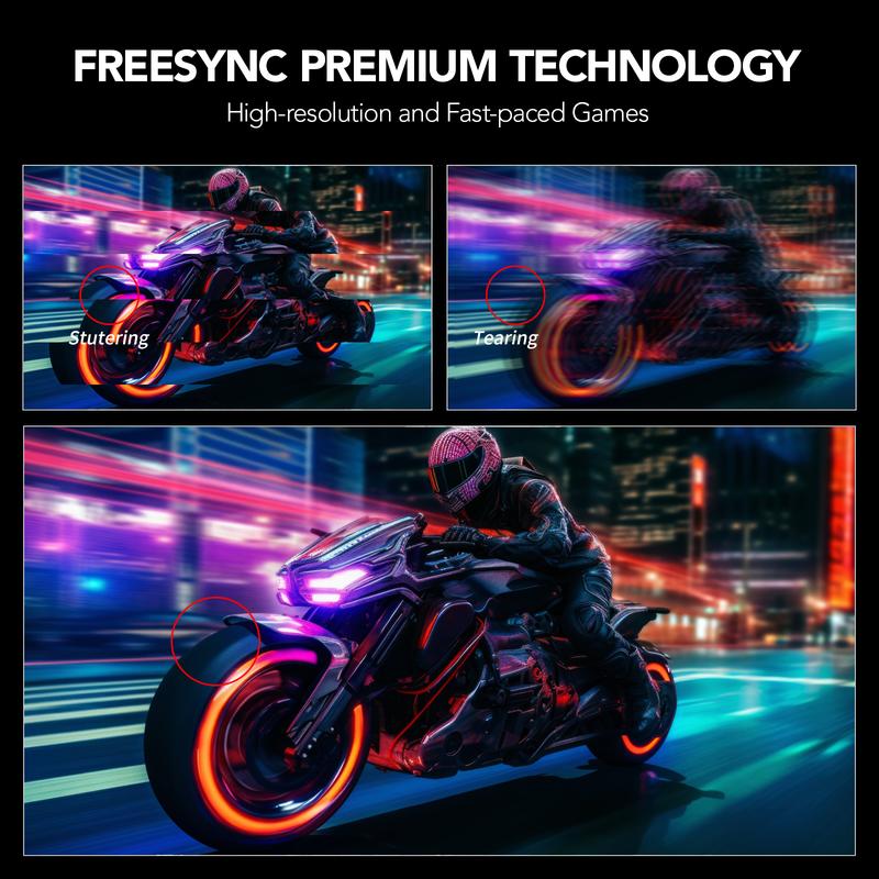 New 24" Curved Gaming Monitor, FHD 1080P, 180Hz Refresh Rate, 1ms Response, AMD FreeSync, Ultra-Slim Design, HDMI/DP, VESA Mountable #Black Friday