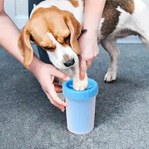Portable Dog Paw Washer, Mud Removal Tool, Pet Foot Cleaning Cup, Easy-To-Use Design, Ideal for Outdoor Activities