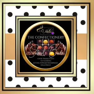 THE CONFECTIONERY SET & BAKE HD FILTERING SETTING POWDERS Loose Translucent Waterproof Sweatproof