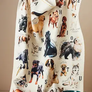 Dog Breeds A-Z Dish Towel 20% OFF ANTHROPOLOGIE