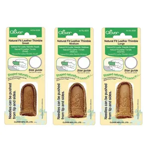 Clover Natural Fit Leather Thimble