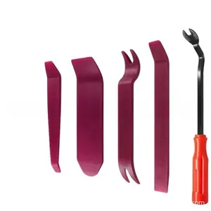 New 5pcs Car Interior Pry Bar Tool Set, Hand Tools, Durable Automotive Repair Kit, Essential Vehicle Maintenance Tools, Easy Installation & Removal