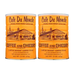 Cafe Du Monde Coffee with Chicory 30 oz (Pack of 2) | New Orleans Style Ground Coffee Blend