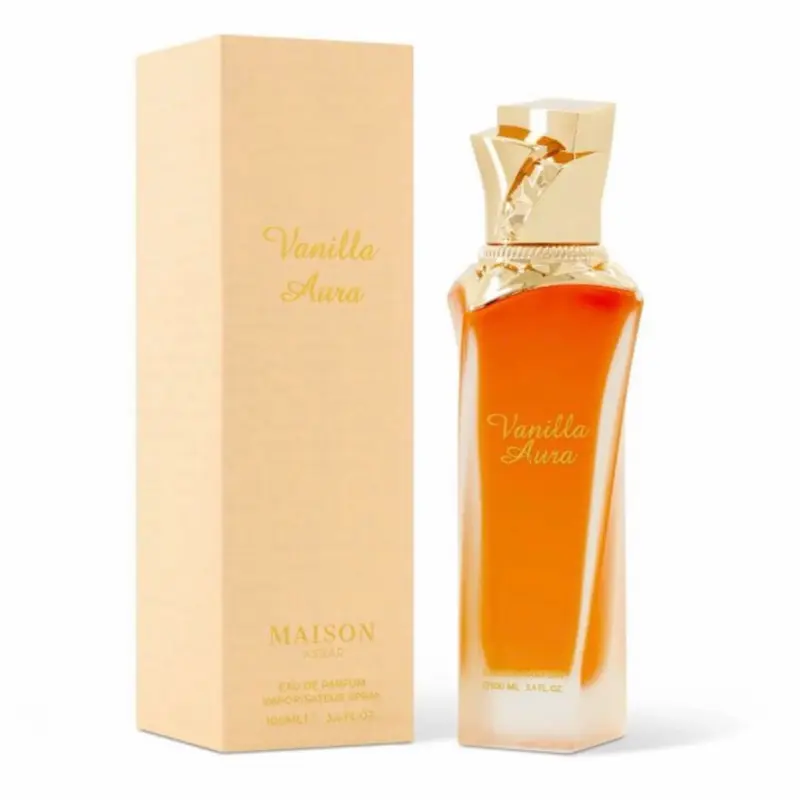 Vanilla Aura EDP Perfume By Maison Asrar 3.4oz / 100ml Exotic Niche Fragrance