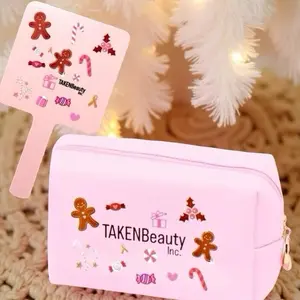 Christmas Makeup Bag & Mirror Combo!