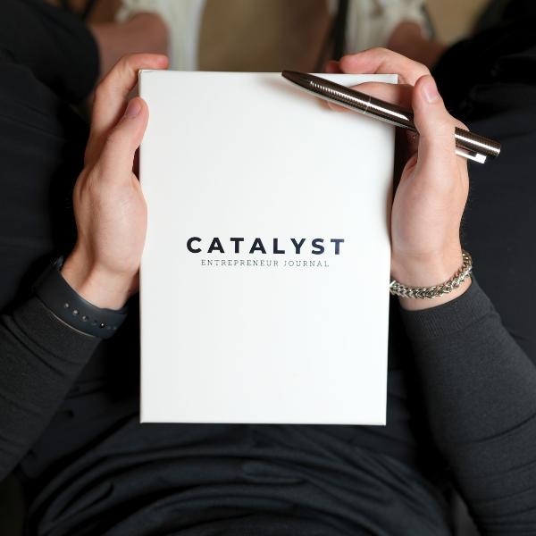 Catalyst Entrepreneur Journal & Planner, Habit Tracker, Personal/Business/Growth/Consistency Journal, Mental Clarity Road to Success