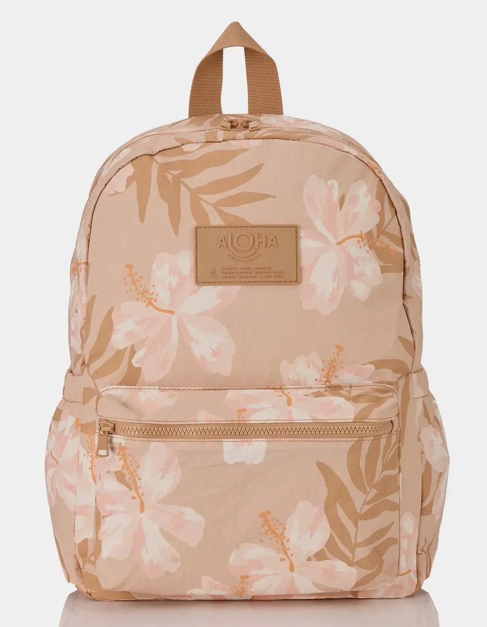 ALOHA  Womens Collection Adrift Keep It Light Backpack, Camel