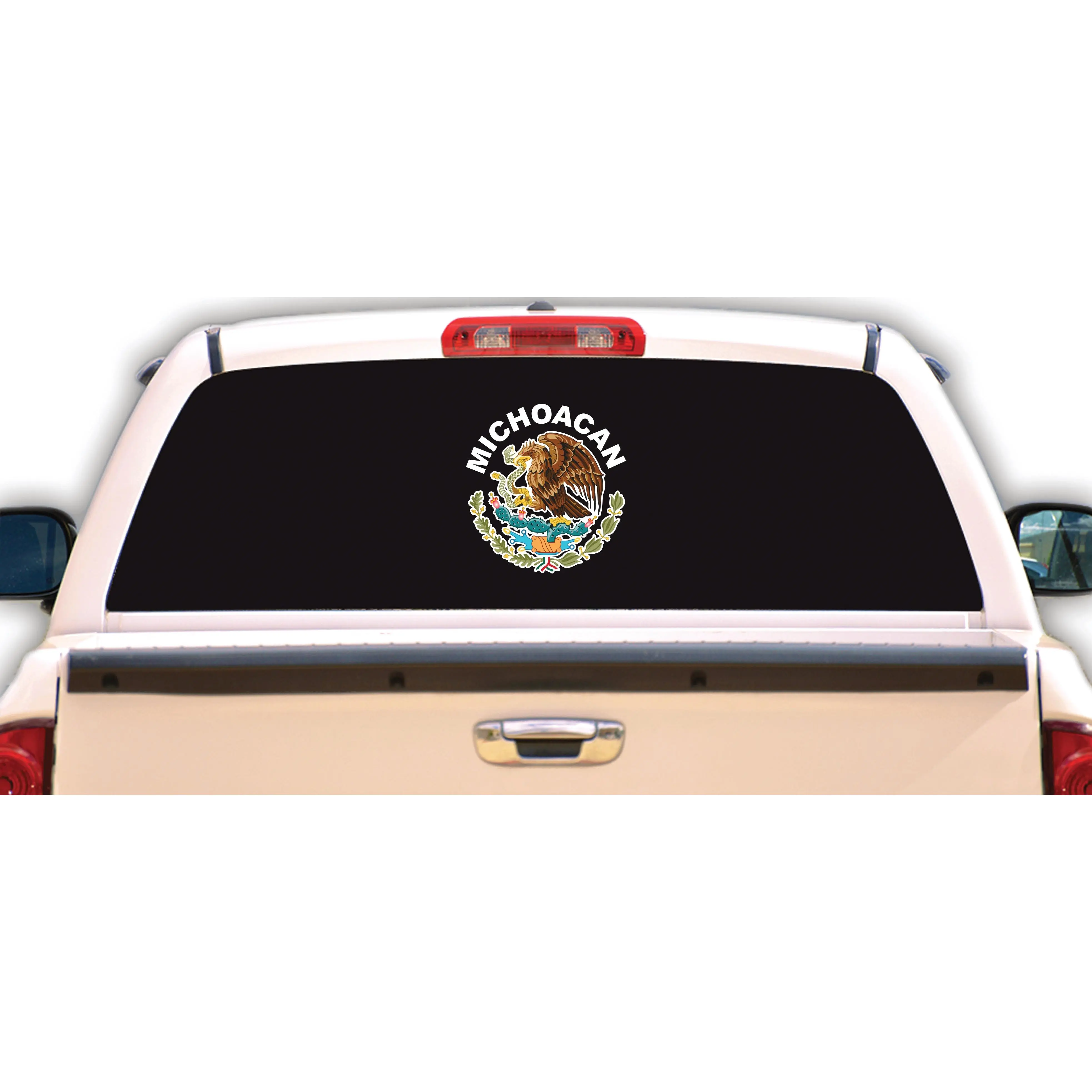 Michoacan Mexican Flag Eagle States Aguila Decal Car Window Laptop Vinyl Sticker Escudo
