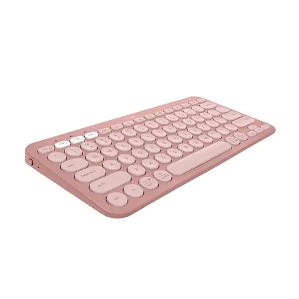 Logitech Pebble Keys 2 K380S Bluetooth Keyboard, Tonal Rose 920-011777