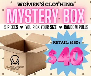 $40 MYSTERY BOX! $40 MYSTERY BOX!