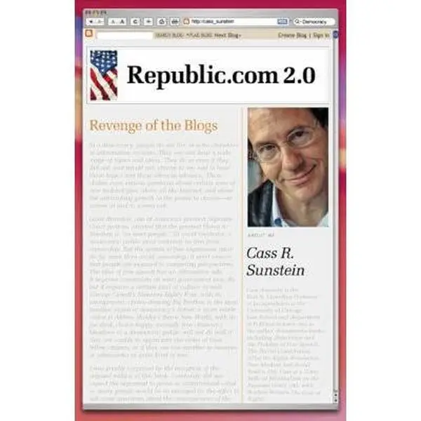 USED Book - Republic.com 2.0 by Sunstein, Cass R. (Paperback) - english