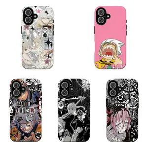 FL-S0ul Eater Anime Collage Phone Case,S-S0ul Eater Soul Evans & Maka Albarn Phone Case For iPhone 11 12 13 14 15 16 17 Air Pro Max for Samsung S26 S25 S24 S23 S22 S21 Case,Gift for fans