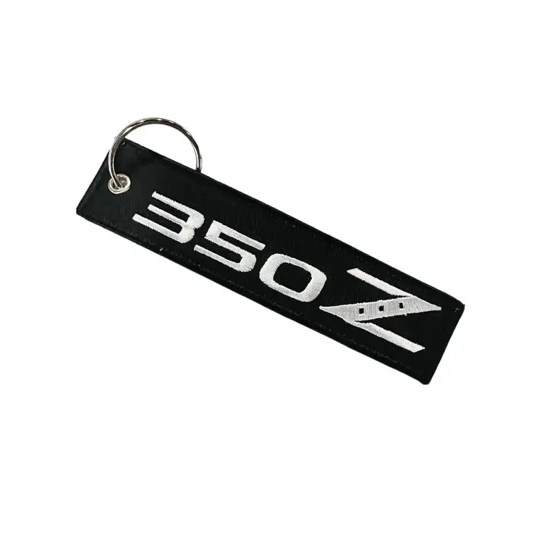 JDM Jet Tag Embroidered Keychain for 350z Enthusiasts