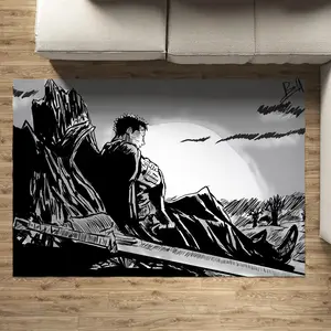 Berserk Rug , Anime Area Rug Carpet ,Popular Rug,Gift Ideas
