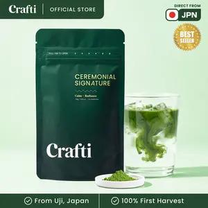 Ceremonial Signature - 100% First Flush Authentic Japanese Matcha Powder