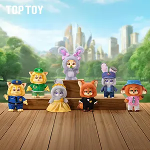 [Valentine's Day Gift]TOPTOY Zoo Topia 2 New Journey Series Plush Keychain Blind Box – Official Disney Collectible, Bag/Key Pendant, Perfect Christmas & Holiday Gift