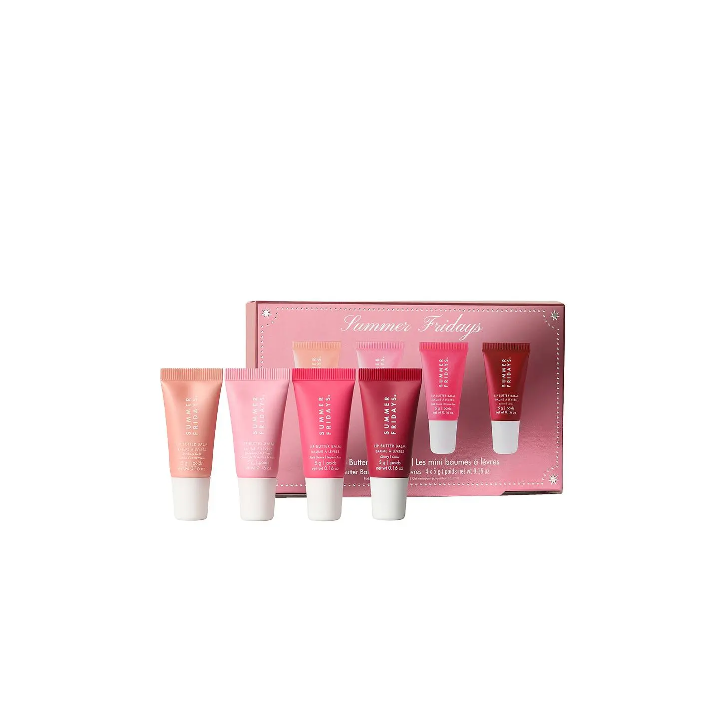 Summer Fridays The Lip Butter Balm Minis in Pink Summer Fridays The Lip Butter Balm Minis in Pink