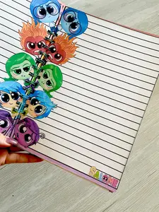 Back to school, journal, notebook inside out, inside out 2