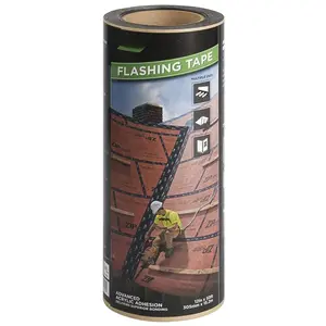 Flashing Tape - Adhesive Flashing Tape -   Adhesive - Professional-Grade - Weather Protection - for Windows, Doors, & Rough Openings - 12" x 50' Roll