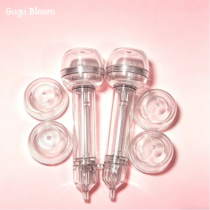 Gugu Bloom 2pcs Shaped Perler Bead Pen, Press Type Automatic Handmade Perler Bead Tool, Labor-Saving Accessories, Perfect for Beginners