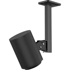 Speaker Mount for Sonos Era 100 Ceiling Mount Black – Tilt +15°/-30° & Swivel ±90° Adjustable Ceiling Mount Bracket for Sonos Era 100 Speaker Mounting for Better Sound That Easy to Install