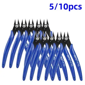 5/10PC 170 Wishful Clamp DIY Electronic Diagonal Pliers Side Cutting Nippers Wire Cutter 3D printer parts Hand Tools