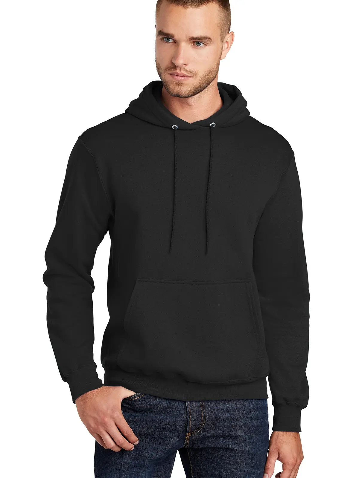 Safety High Visibility Fleece Pull over Sweater, Construction work, Workwear, Moisture Wicking and Breathable Hoodie Menswear