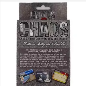 2024 HA Chaos Series 2 box with 4 packs containing 4 cards per pack
