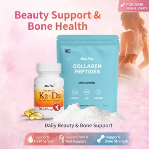 D3K2 with Collagen Bundle – Bone, Skin & Hair Support – Daily Wellness Formula