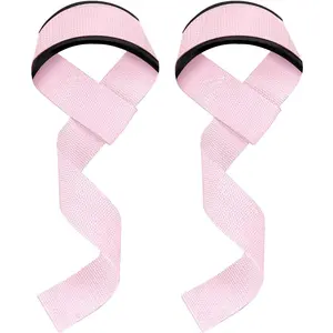 Lifting Straps, Weightlifting Straps, Deadlift Straps with Padded Neoprene for Power Lifting, Bodybuilding, Gym Workout, Strength  & Fitness Workout