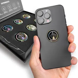 BioHarmonize Phone EMF Harmonizing Stickers - Multifaceted Neutralizer with Patented Quantum Technology & Natural Minerals | Pack of 6