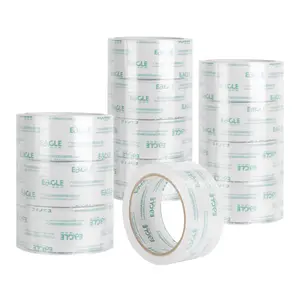 Clear Packaging Tape, 6/12 Rolls 60 Yards Strong Adhesive Tape, Durable Packing Tape for Home Office and Moving Packaging Needs